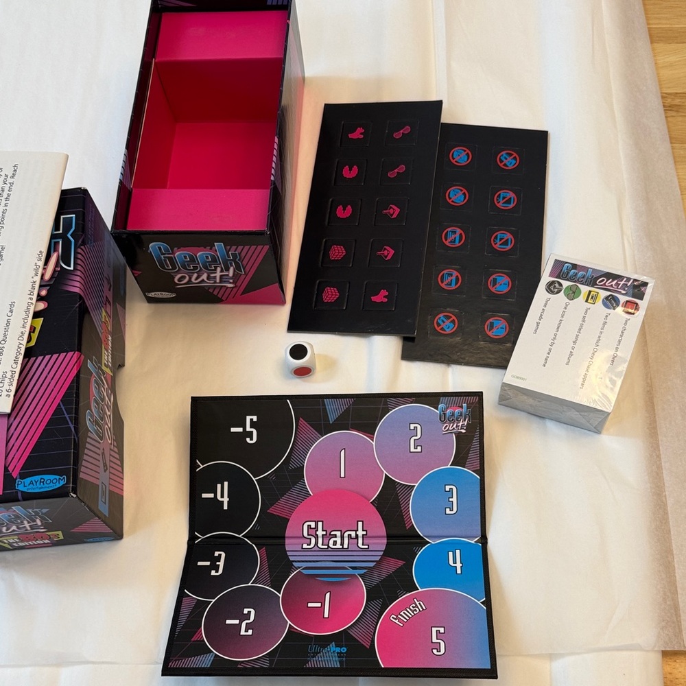 Geek Out! The 80s Edition Game - new - Picture 3 of 8